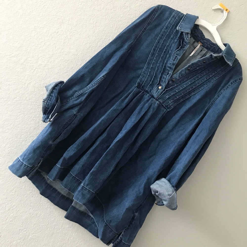 Free People denim dress